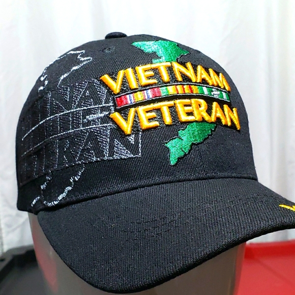 MILITARY VIETNAM VETERAN Hat - Picture 3 of 4